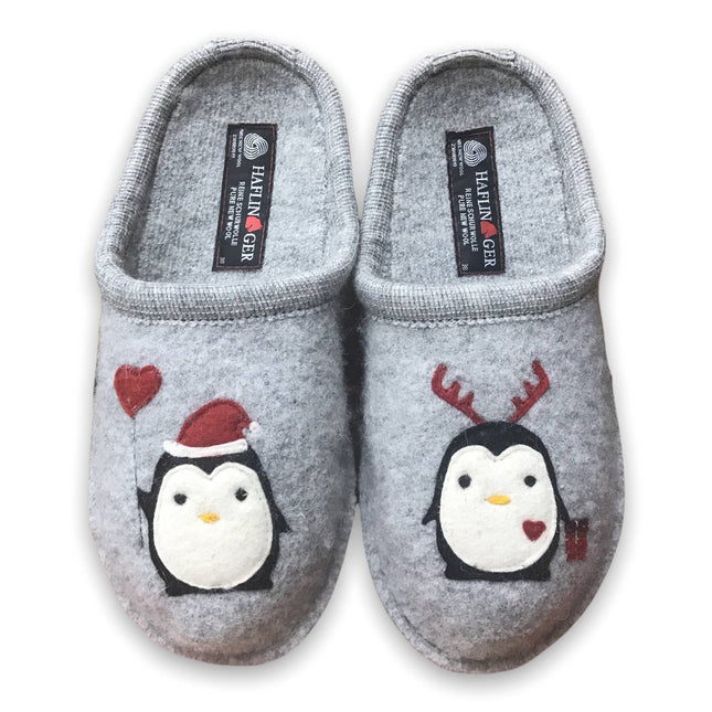 PINGUINO - Pantofola da donna HAFLINGER in lana cotta