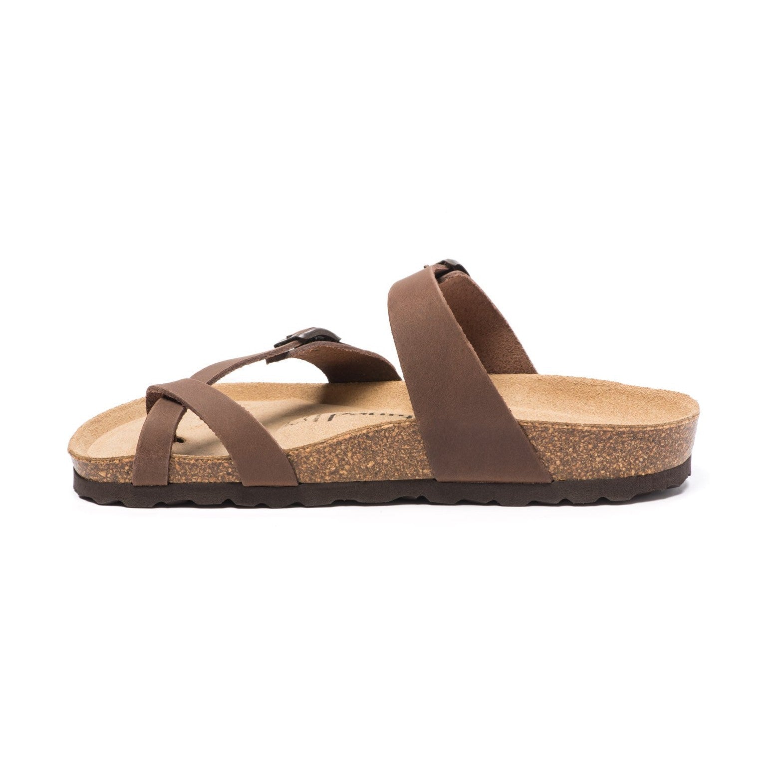 CH07 Sandalo infradito con cinturino regolabile UNISEX NATUNED plantare in lattice anatomico confort