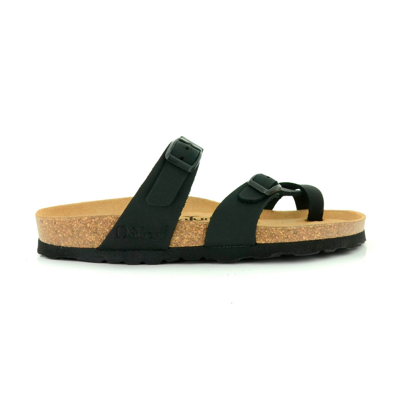 CH07 Sandalo infradito con cinturino regolabile UNISEX NATUNED plantare in lattice anatomico confort