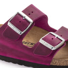 Bordo in sughero naturale e lattice sandalo Birkenstock Arizona pelle oliata