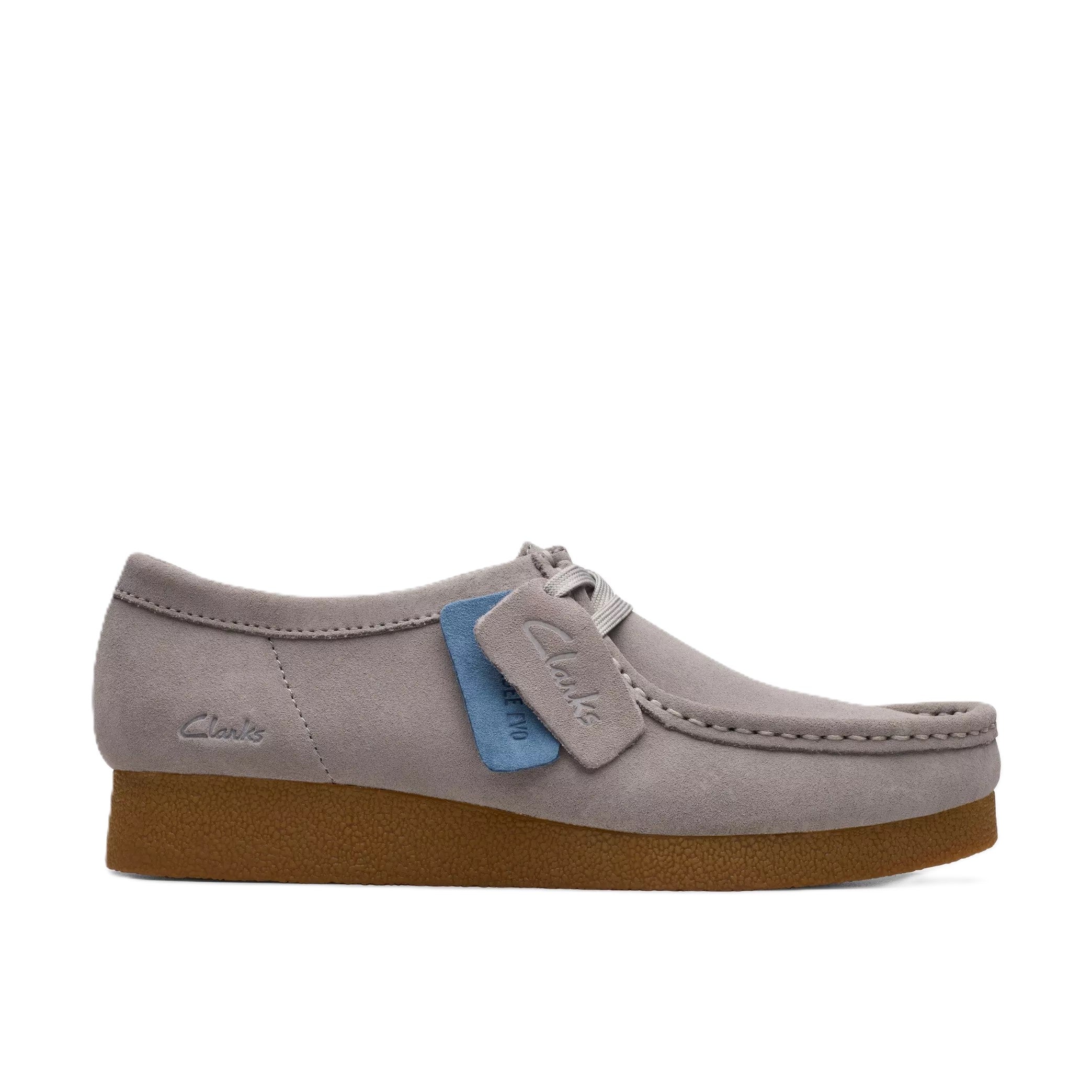 Clarks Wallabee EVO Shoe Donna Mocassino Suede Leggero