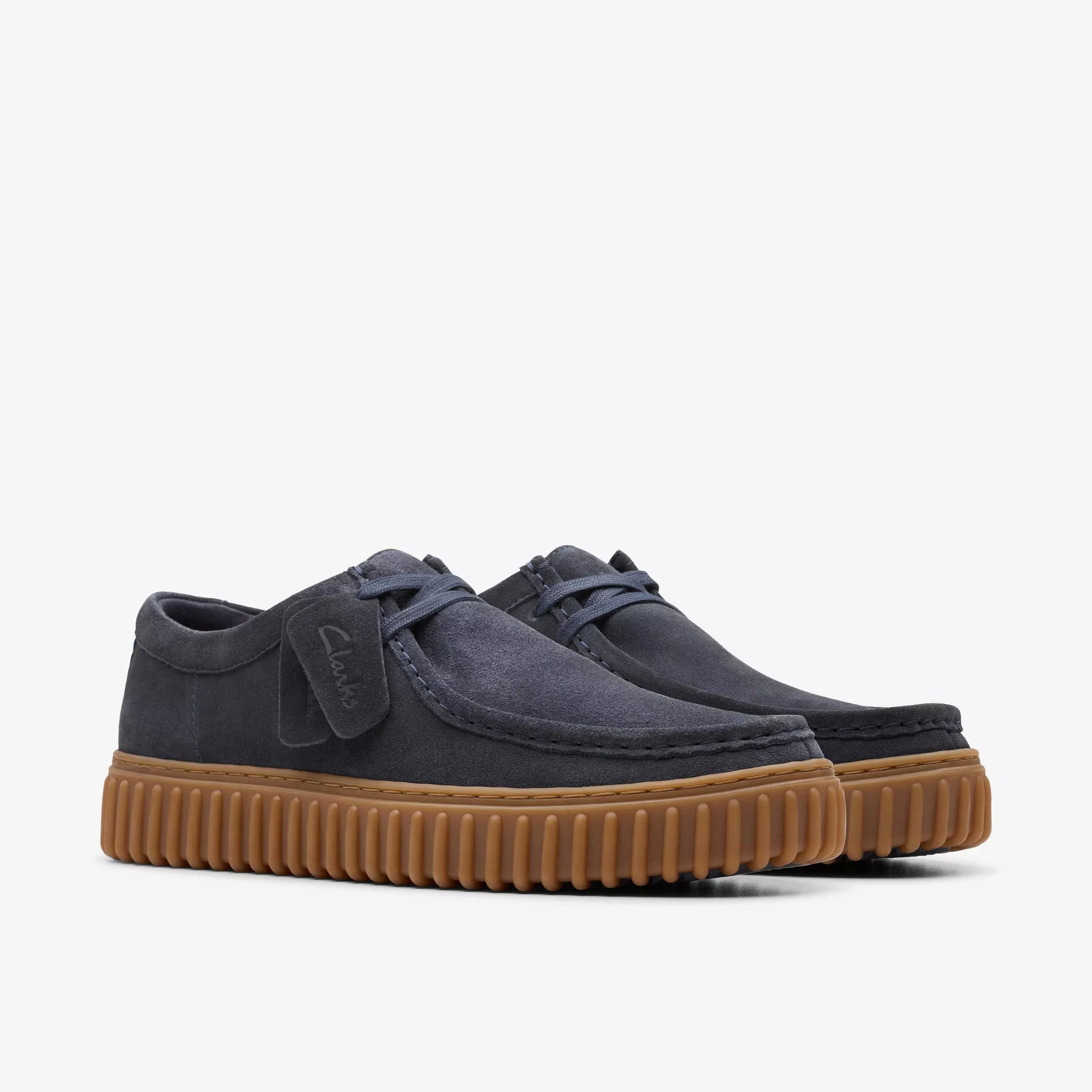 Clarks Torhill Lo Uomo Sneakers In Suede Premium Casual