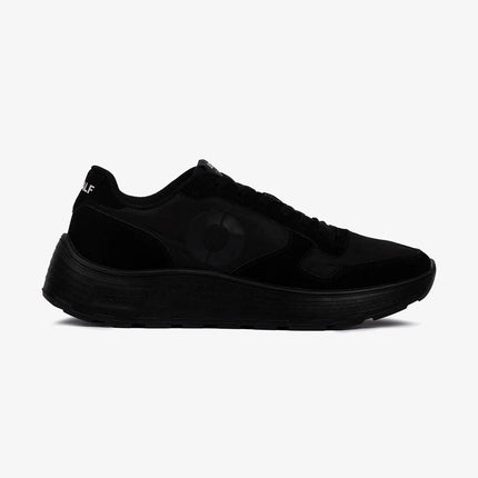 Harverd Sneaker Uomo nero con vista laterale destra e design minimalista
