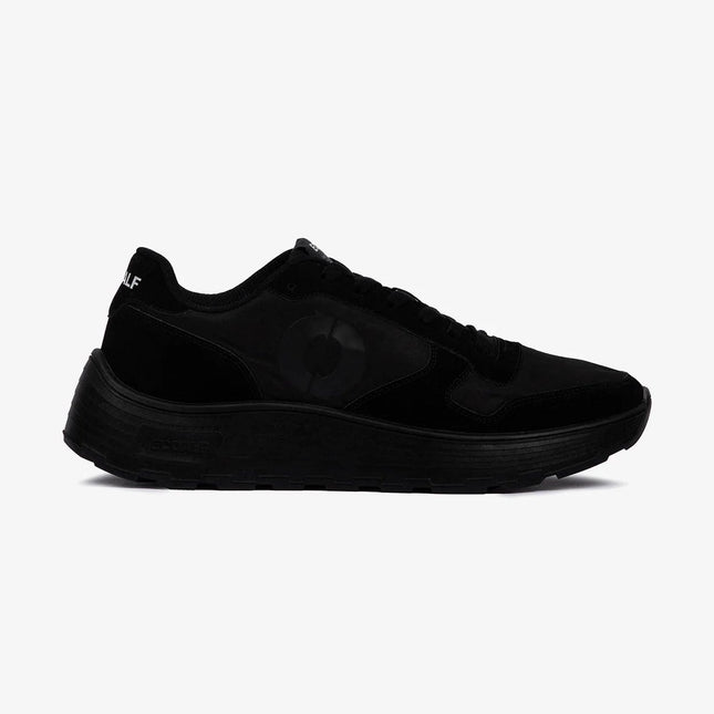 Harverd Sneaker Uomo nero con vista laterale destra e design minimalista