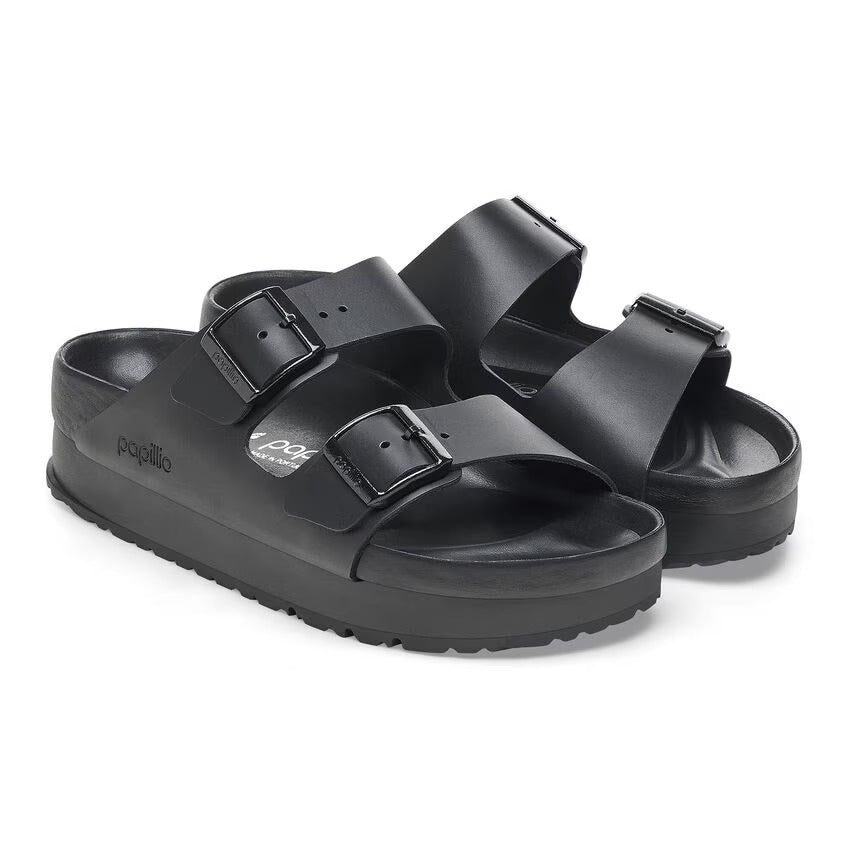 Suola platform EVA con zeppa e fibbie in metallo coordinate Birkenstock Arizona Papillio donna