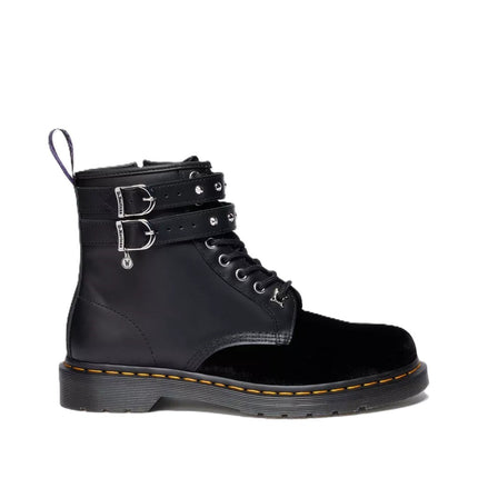 Anfibi in pelle tono legno con cucitura iconica – Dr. Martens 1460 WDN