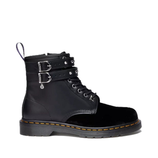 Anfibi in pelle tono legno con cucitura iconica – Dr. Martens 1460 WDN