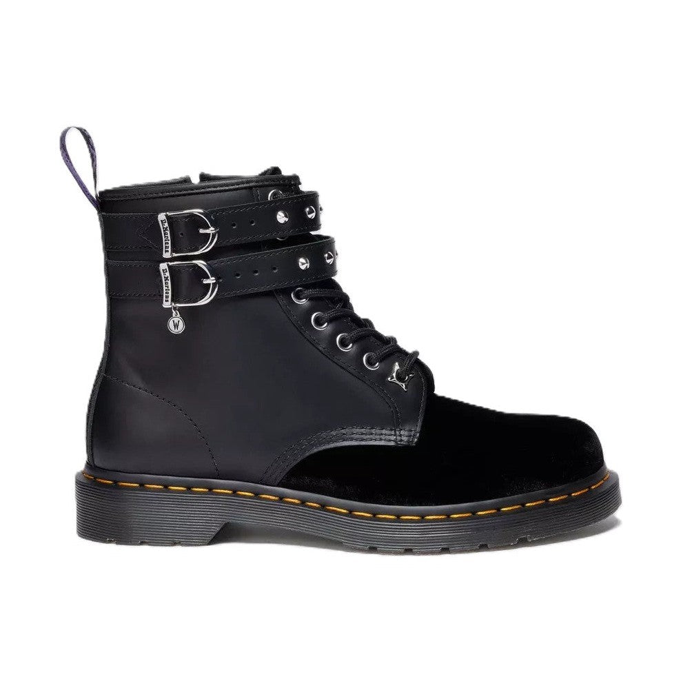 Dr. Martens 1460 WDN Donna Stivali Stringati in Pelle Virginia