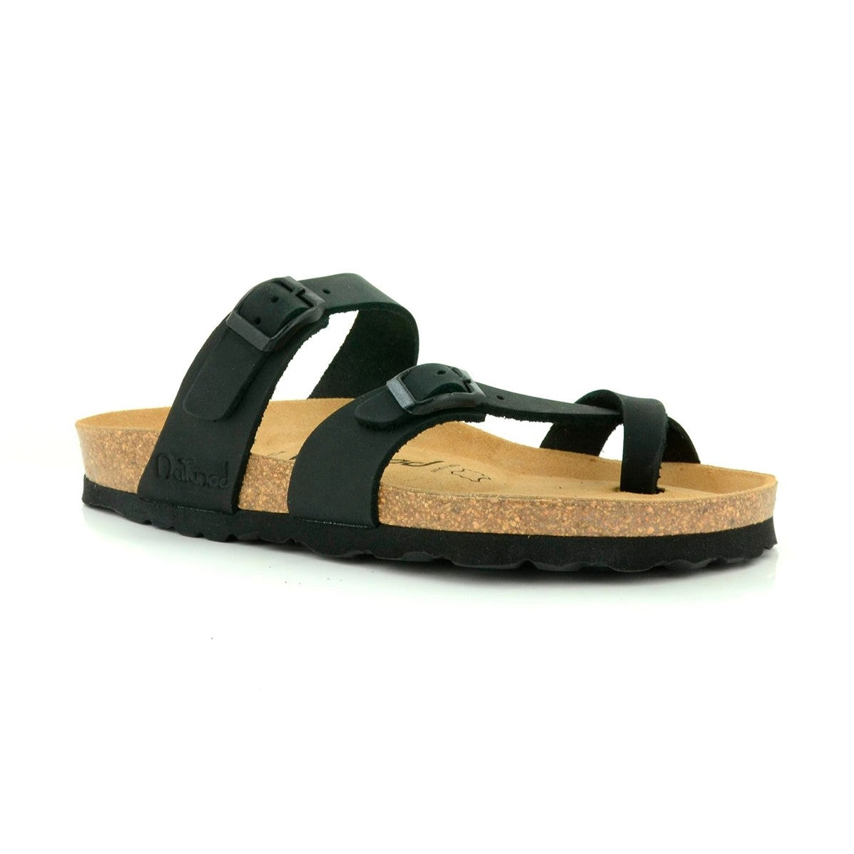CH07 Sandalo infradito con cinturino regolabile UNISEX NATUNED plantare in lattice anatomico confort