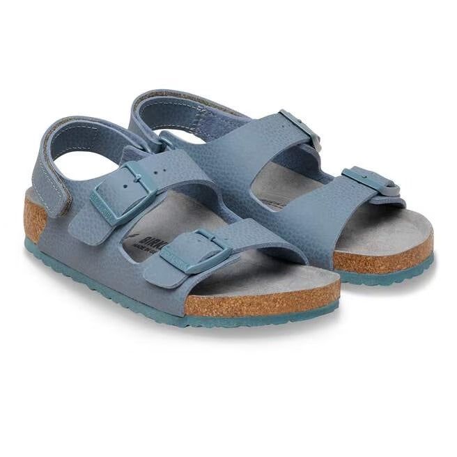 Birkenstock Milano Kids bambino coppia sandali vista prospettica