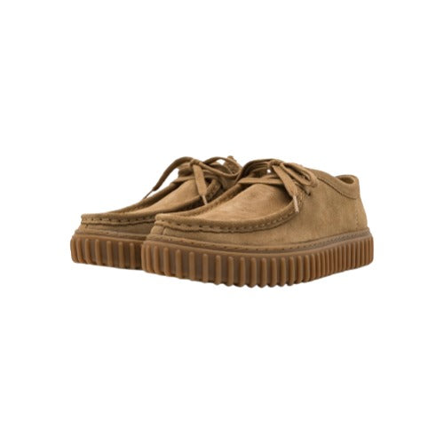 Clarks Torhill Lo Uomo Sneakers In Suede Premium Casual