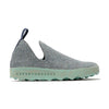 Asportuguesas City scarpa slip-on unisex in feltro di lana — vista tre quarti su sfondo neutro