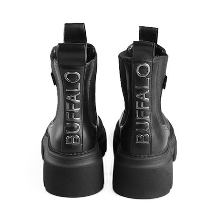 Buffalo Mave Chelsea stivaletto donna vegano elastici laterali