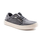 Sneaker Natural World Old Narciso uomo in cotone finitura vintage Old vista laterale