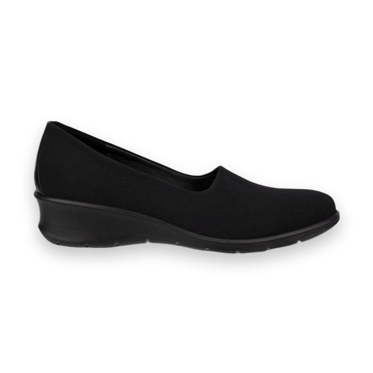 ECCO Felicia Art. 217043-51052 Donna Loafer slip-on in pelle e tessuto stretch con ECFS™