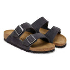 Birkenstock Arizona unisex pelle scamosciata vista posteriore tallone sagomato
