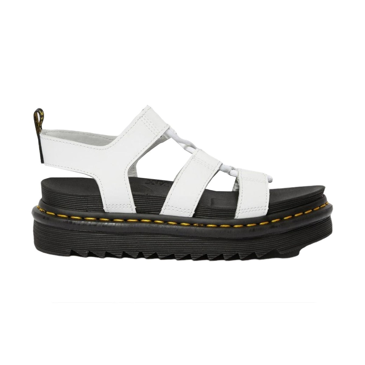 Dr. Martens Nartilla Donna Sandali In Pelle Hydro Con Lacci