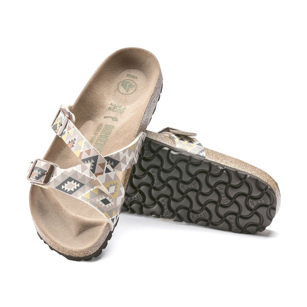 YAO - Sandalo a due fasce da donna del marchio BIRKENSTOCK - LINEA VEGAN