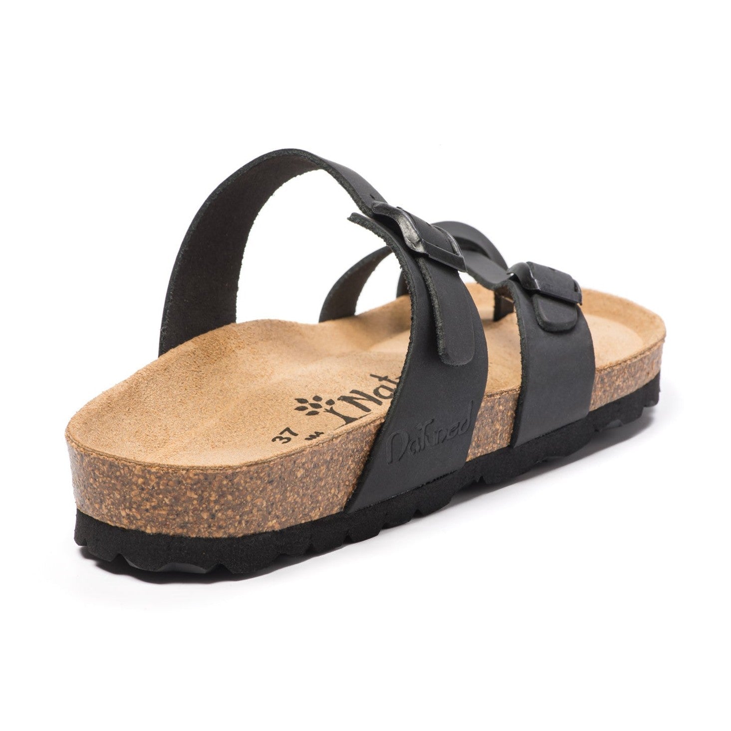 CH07 Sandalo infradito con cinturino regolabile UNISEX NATUNED plantare in lattice anatomico confort