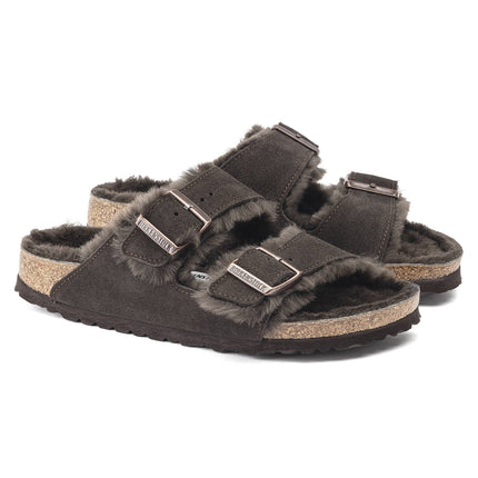 ARIZONA (SHEARLING) - Sandalo a due fasce da uomo e da donna BIRKENSTOCK