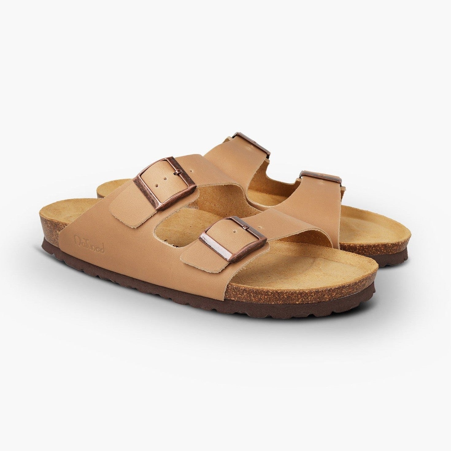 CH05 BIO - Sandalo a due fasce con cinturino regolabile da donna NATUNED