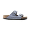 Sandalo Birkenstock Arizona Donna in pelle oliata con plantare morbido.