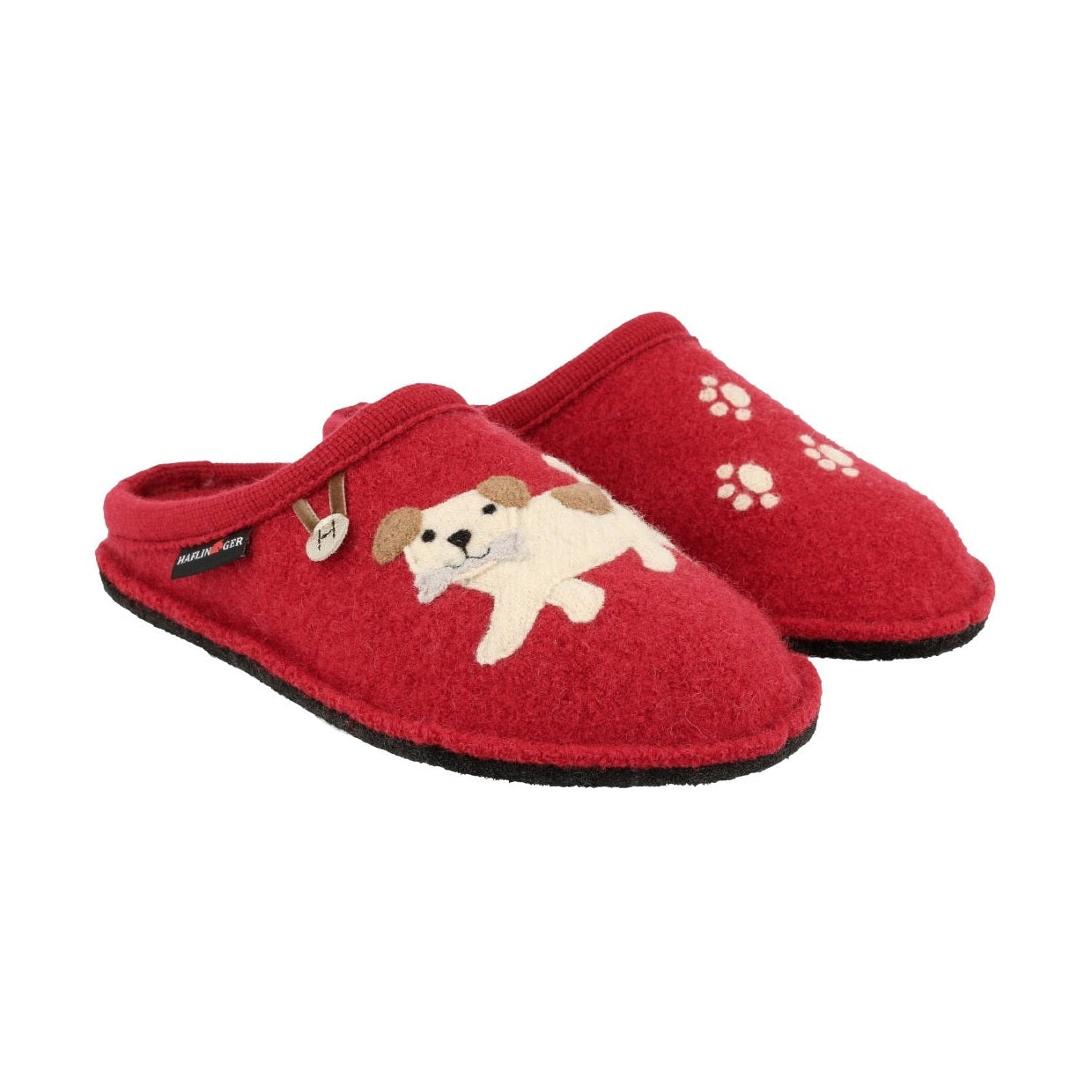Haflinger Fido Unisex Sabot In Lana Cotta