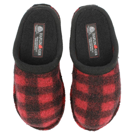 PLAID - Pantofola da donna HAFLINGER in lana cotta