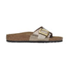 Birkenstock Catalina Cushion Buckle sandalo donna bronzo vista laterale