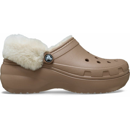 Crocs Classic Platform Fuzz Lined Clog for women – winter comfort with soft lining