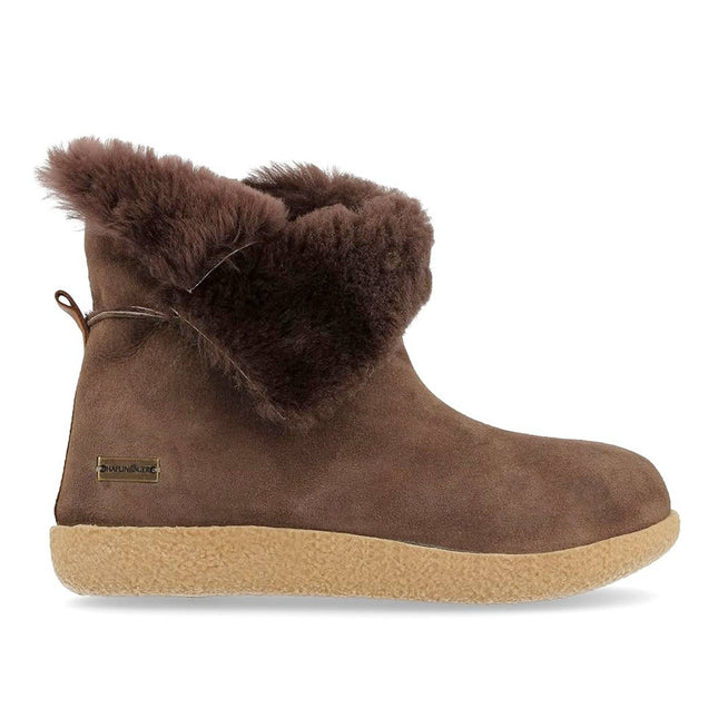 Haflinger Lemmi Donna Stivaletti In Montone vista laterale profilo completo