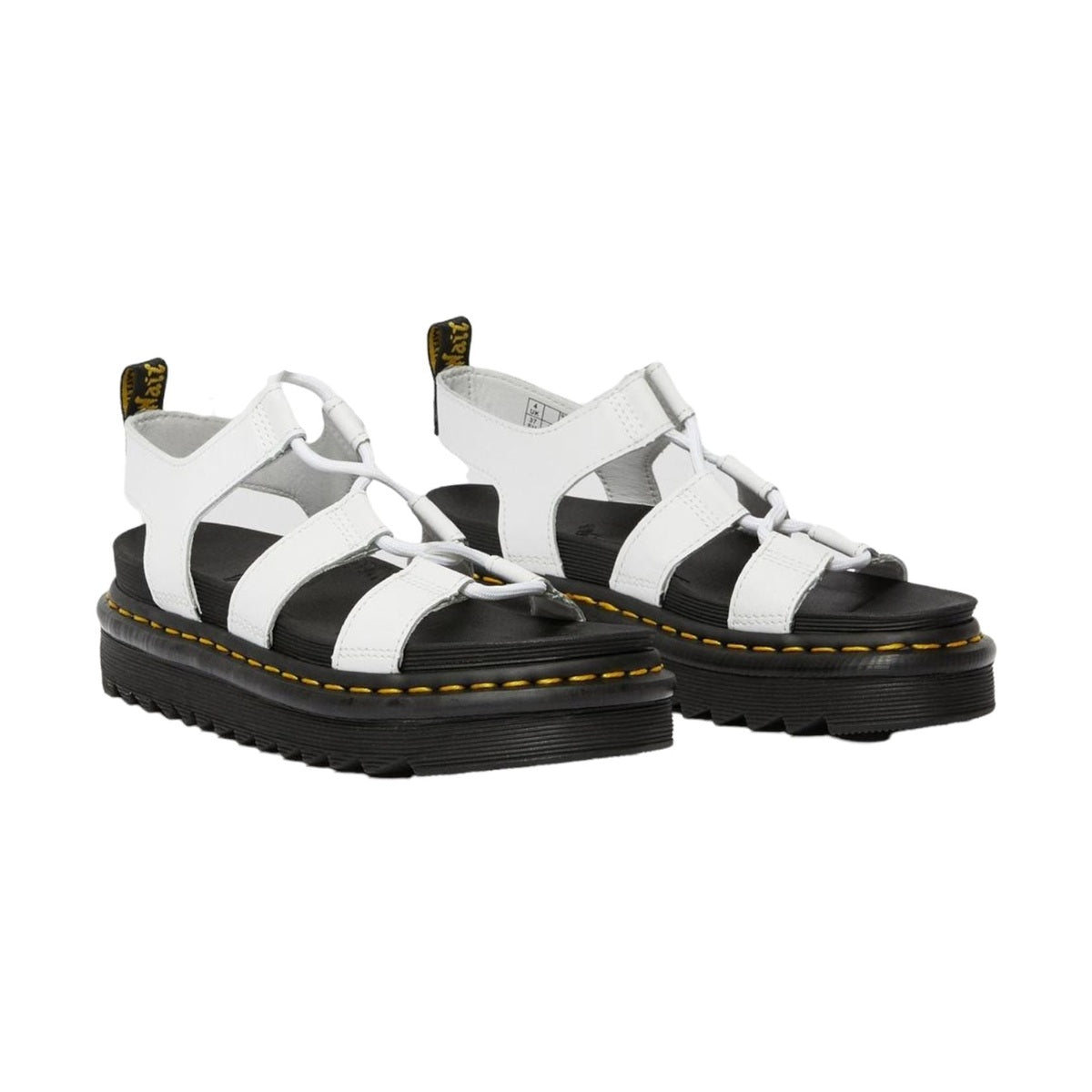 Dr. Martens Nartilla Donna Sandali In Pelle Hydro Con Lacci