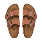 Coppia sandali Birkenstock Arizona Classic donna pelle scamosciata goffrata Made in Germany
