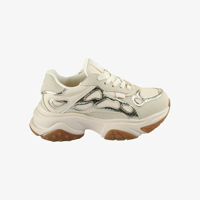 Buffalo Taifun sneakers donna suola con battistrada profondo e profilo platform