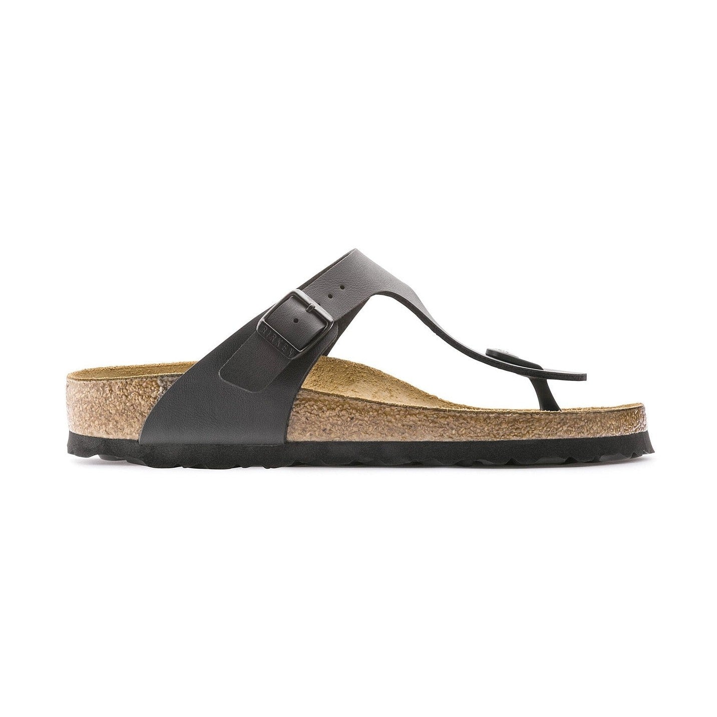Sandalo infradito Birkenstock Gizeh unisex in Birko-Flor vista frontale