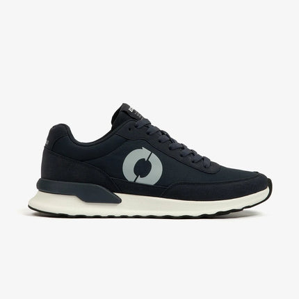 Conde Sneaker Uomo navy vista laterale sinistra con design minimal sostenibile