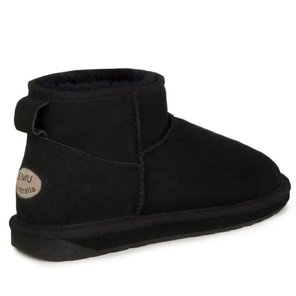 EMU Australia Stinger Micro stivaletti donna dettaglio tomaia in montone 