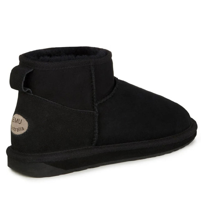 EMU Australia Stinger Micro stivaletti donna dettaglio tomaia in montone 