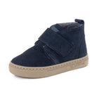 Scarpa Natural World Blas bambino in pelle con fodera in pelliccia e chiusura velcro vista laterale