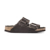 Plantare anatomico in sughero e lattice rivestito in pelliccia Birkenstock Arizona Shearling