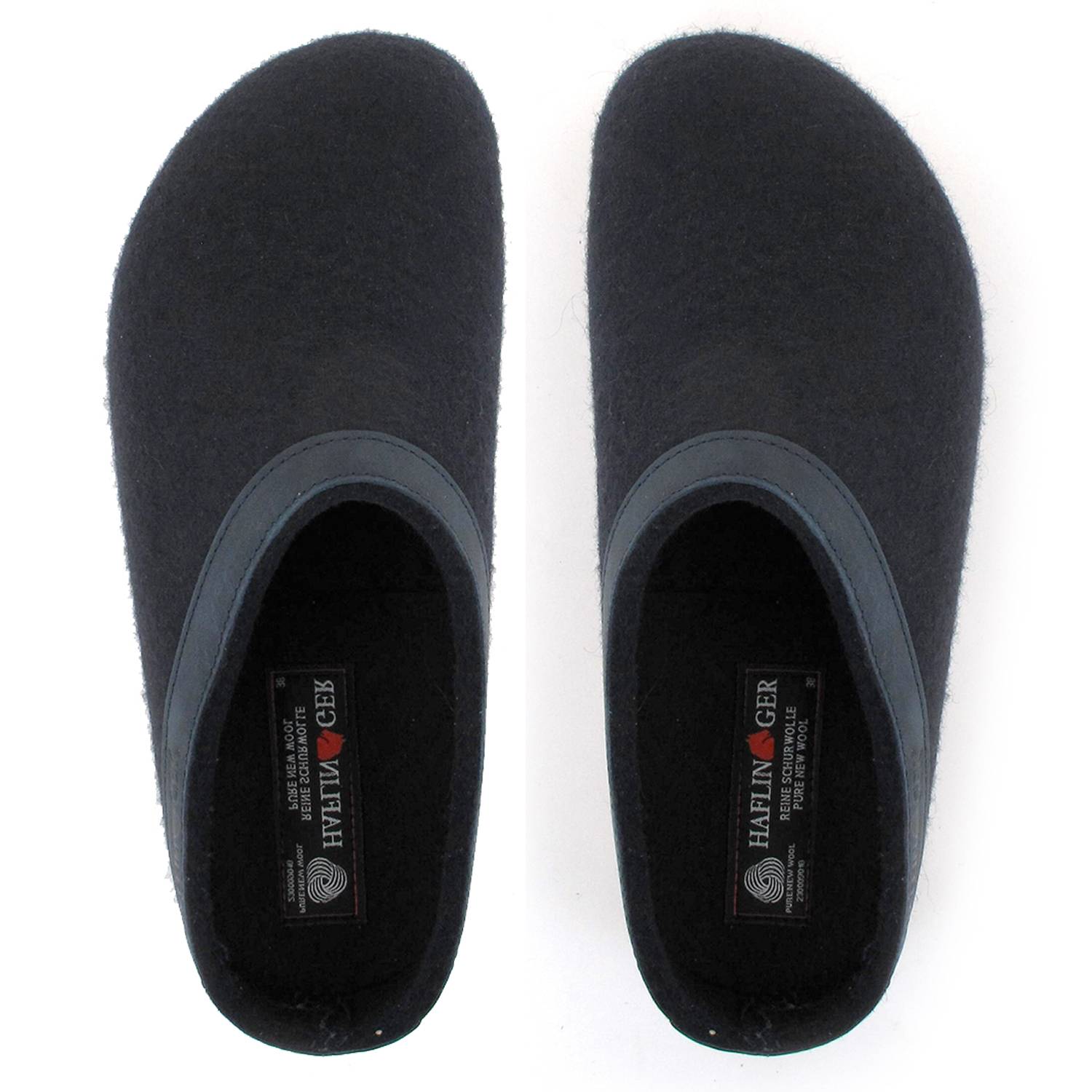 Haflinger Torben Unisex Sabot In Feltro Di Lana