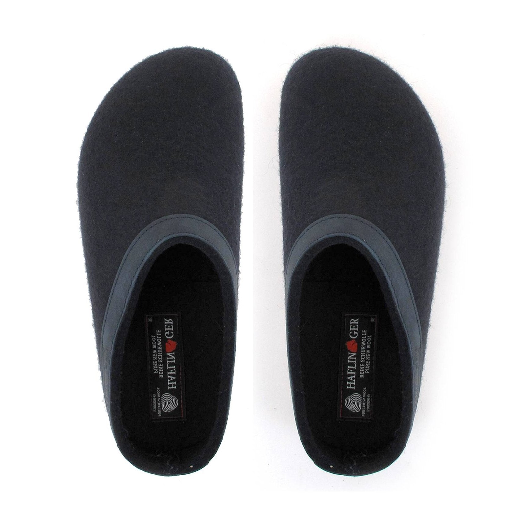 Haflinger Torben Unisex Sabot In Feltro Di Lana