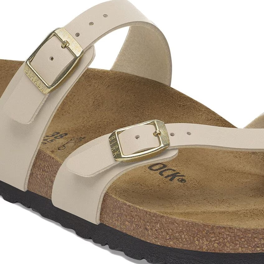 Tallone sagomato in sughero per stabilità naturale Birkenstock Mayari donna