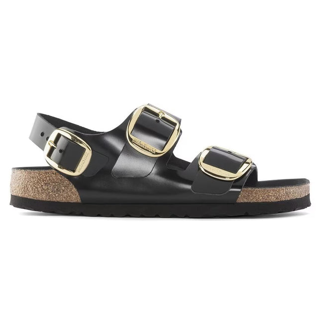 MILANO (BIG BUCKLE NATURAL) - Sandalo da donna e da uomo in pelle BIRKENSTOCK