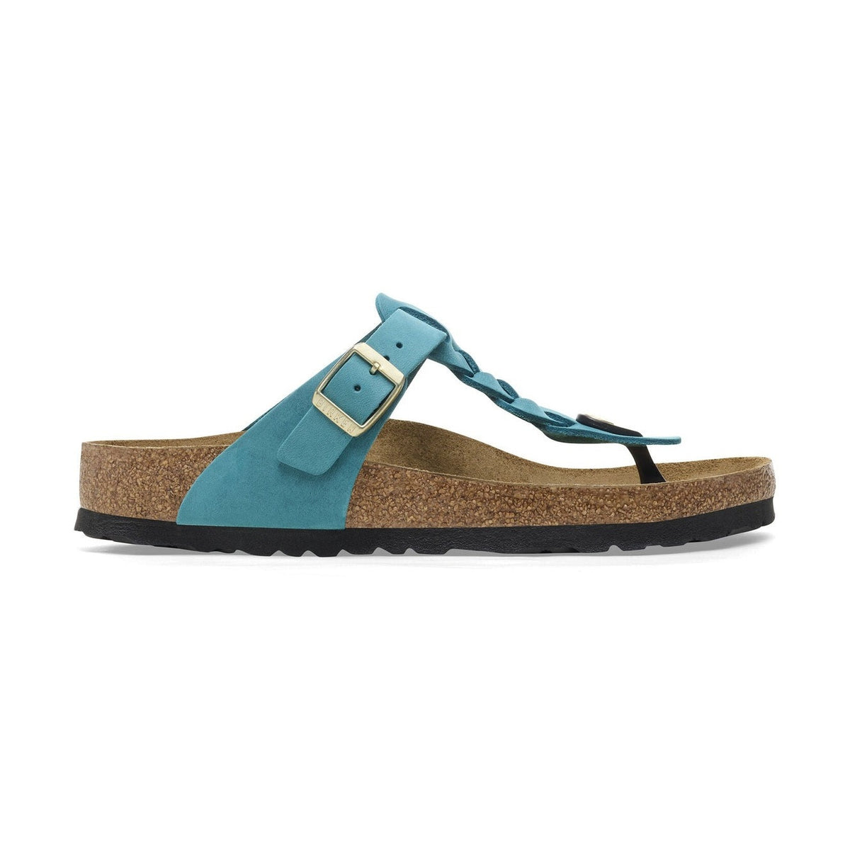 Suola EVA ammortizzante e profilo sughero Birkenstock Gizeh Braided donna
