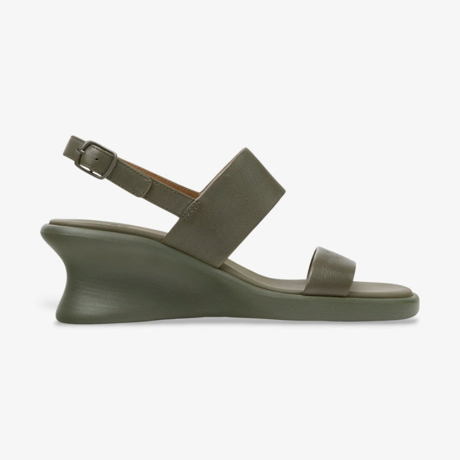 Camper Louise sandalo zeppa donna in pelle — vista laterale interna