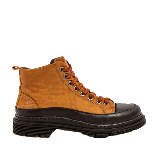 Birmingham The Art Company stivaletto unisex vista frontale nylon pelle vitello