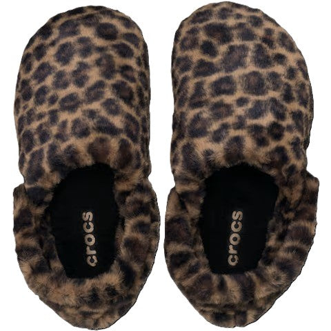 Crocs Classic Unfurgettable Animal Clog – iconic lightweight design with cozy faux fur animalier detail