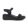 ECCO Flowt Wedge LX W sandalo donna in Pelle — vista laterale