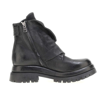 A.S.98 Darryl Femme Bottines En Cuir Naturel Vintage